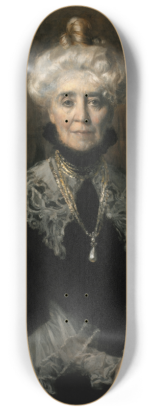 Franois Flameng - Mrs. Adeline M. Noble 8.25 inch art skate deck