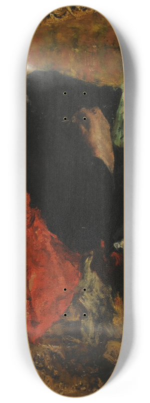 Antonio Mancini - Pensive 8.25 inch art skate deck