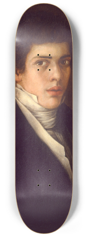 Antonio Mara Esquivel - Self-portrait 8.25 inch art skate deck