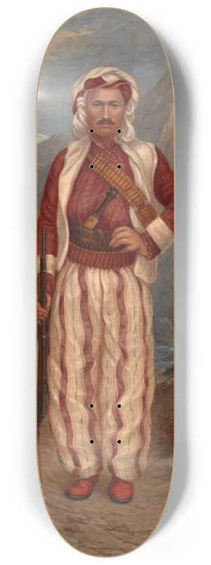 Antonio Zeno Shindler - Kurd Man 8.25 inch art skate deck