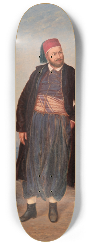 Antonio Zeno Shindler - Modern Egyptian 8.25 inch art skate deck