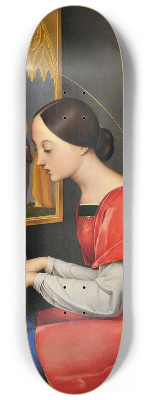 Anton Josef Drger - St. Cecilia 8.25 inch art skate deck