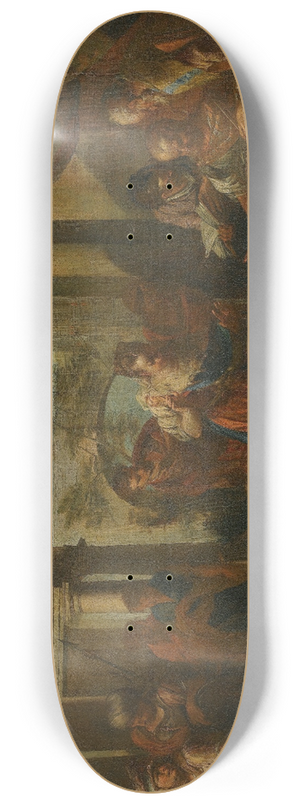 Anton Kern - Moses Trampling On Pharaohs Crown 8.25 inch art skate deck