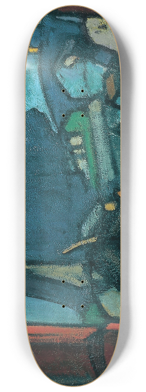 Anton Kerschbaumer - Kanal bei Dmmerung (Berlin) 8.25 inch art skate deck