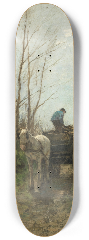Anton Mauve - Gathering Wood 8.25 inch art skate deck