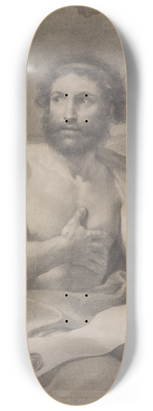 Anton Raphael Mengs - Epiktet 8.25 inch art skate deck
