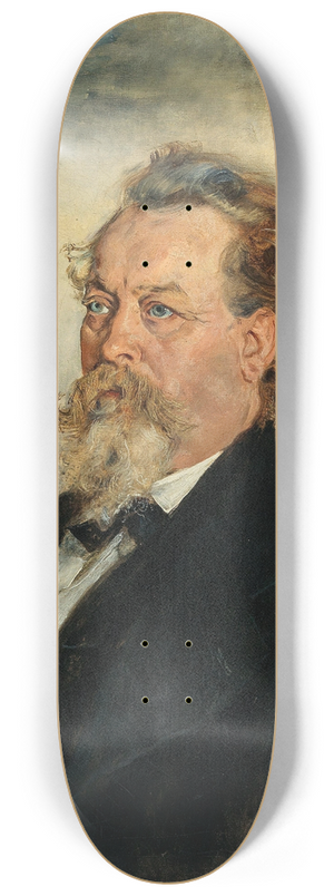 Anton Romako - Portrt Bcher Wilhelm 8.25 inch art skate deck