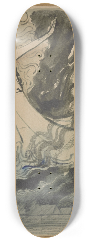 Antoon Derkinderen - Ontwerp voor het titelblad van De Gijsbrecht van Aemstel 8.25 inch art skate deck