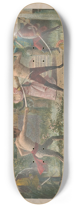 Archie Gunn - A passing emperor 8.25 inch art skate deck