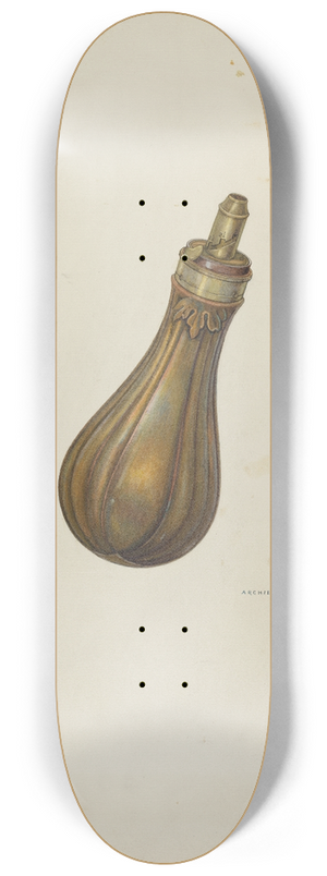 Archie Thompson - Powder Flask 8.25 inch art skate deck