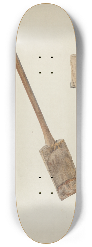 Archie Thompson - Wooden Spade 8.25 inch art skate deck
