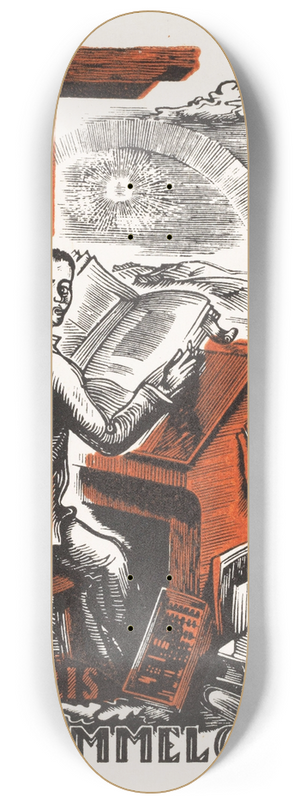 Arkadio Laigo - Ex libris van R. Tammelo 8.25 inch art skate deck