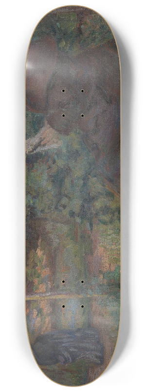 Armand Guillaumin - In the garden 8.25 inch art skate deck