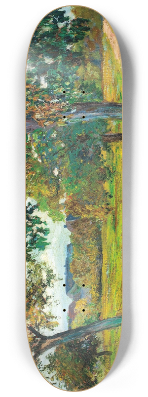 Armand Guillaumin - Paysage Dile De France 8.25 inch art skate deck