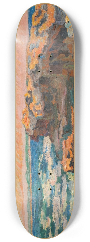Armand Guillaumin - Rocher  Saint-Palais 8.25 inch art skate deck