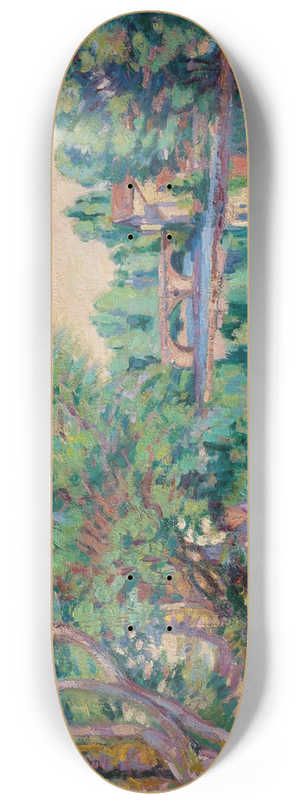 Armand Guillaumin - Saint-Pre sous Vzelay 8.25 inch art skate deck