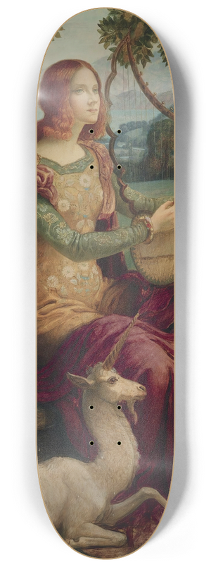 Armand Point - La Dame A La Licorne 8.25 inch art skate deck