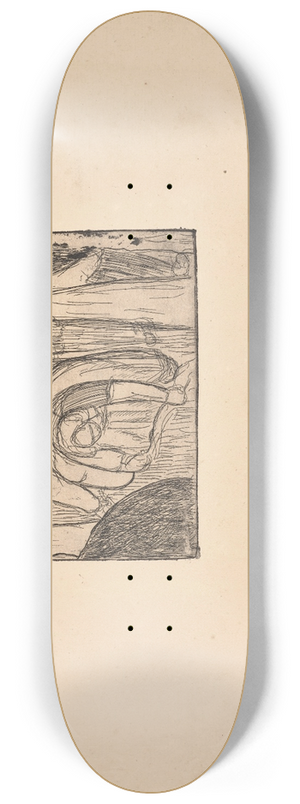Armand Seguin - Ramasseurs de chanvre 8.25 inch art skate deck
