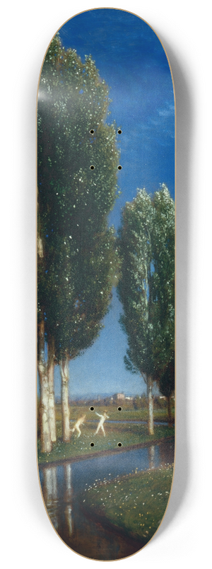 Arnold Bcklin - Summer Day 8.25 inch art skate deck
