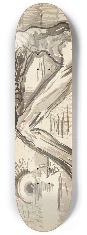 Arnold Peter Weisz-Kubnan - Dream (Study) 8.25 inch art skate deck