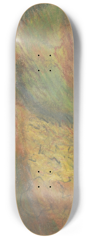 Arnold Peter Weisz-Kubnan - Hilly Landscape 8.25 inch art skate deck