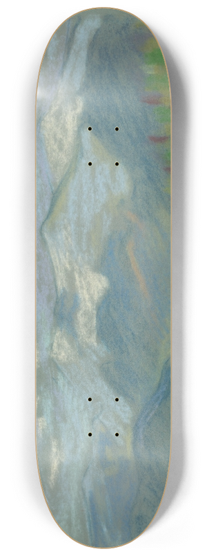 Arnold Peter Weisz-Kubnan - Hilly Landscape 8.25 inch art skate deck