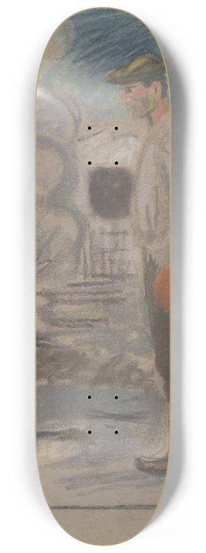 Arnold Peter Weisz-Kubnan - Swain in a Yard 8.25 inch art skate deck