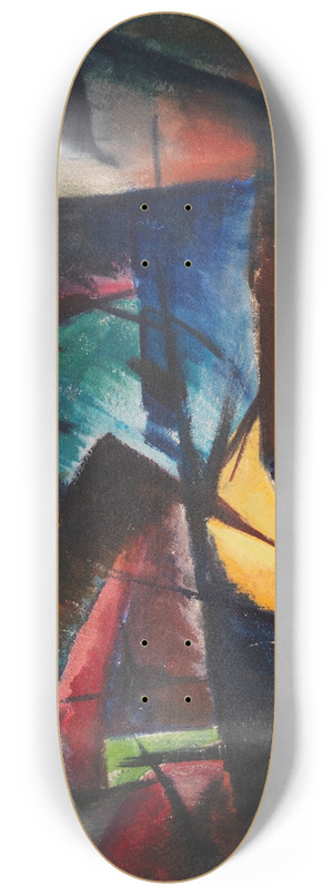 Arnold Topp - Ohne Titel 8.25 inch art skate deck