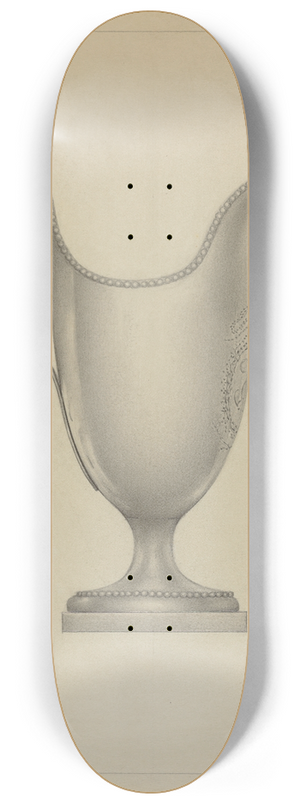 Arsen Maralian - Silver Creamer 8.25 inch art skate deck