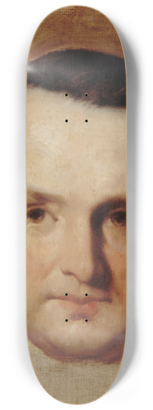 Franois Joseph Heim - Portrait de Victor Hugo (1802-1885), crivain 8.25 inch art skate deck