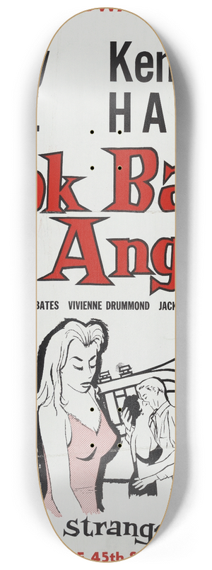 Artcraft Lithograph - Look back in anger 8.25 inch art skate deck