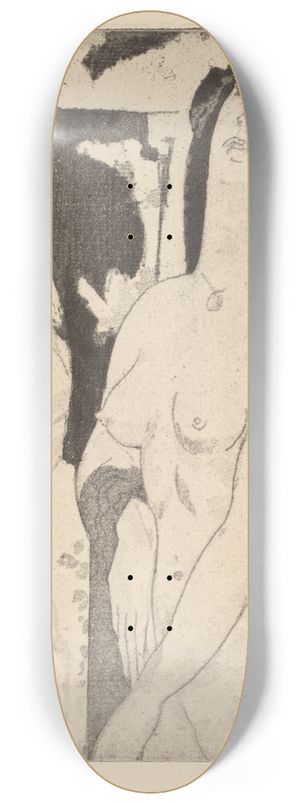 Arthur Bowen Davies - Doorway to Illusion 8.25 inch art skate deck