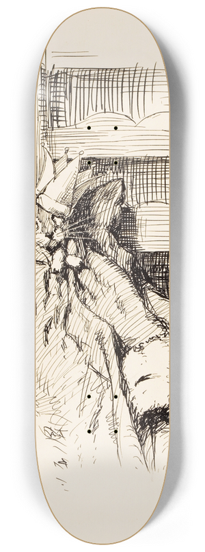 Arthur Burdett Frost - Brer Rabbi 8.25 inch art skate deck