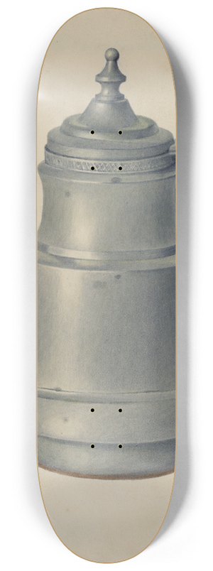 Arthur G. Merkley - Pewter Teapot 8.25 inch art skate deck