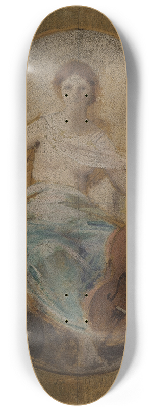 Franois Lafon - La musique 8.25 inch art skate deck