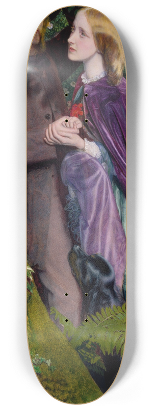 Arthur Hughes - The Long Engagement 8.25 inch art skate deck