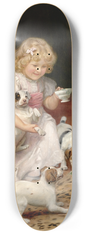 Arthur John Elsley - Too Hot 8.25 inch art skate deck