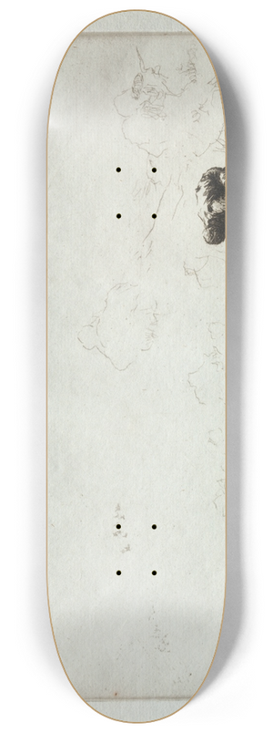 Arthur John Trevor Briscoe - The Winkle Picker 8.25 inch art skate deck