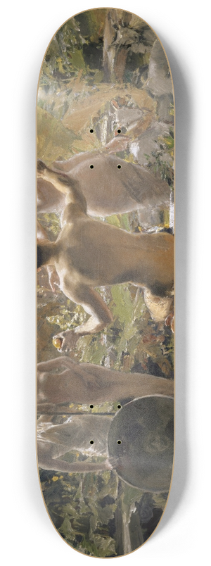 Albert von Keller - The Judgement of Paris 8.25 inch art skate deck Albert von Keller - The Judgement of Paris 8.25 inch art skate deck