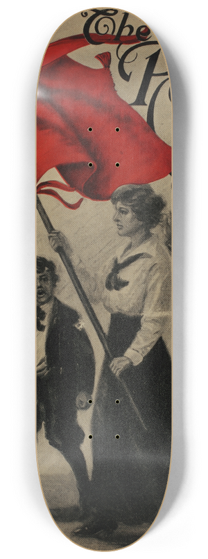 Arthur Machia - The rebel girl 8.25 inch art skate deck