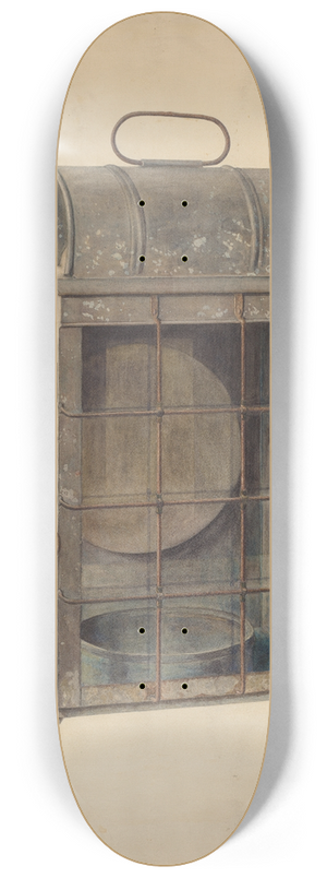 Arthur Ringold - Ships Lantern 8.25 inch art skate deck