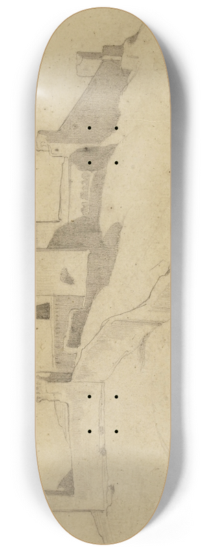 Franois-Lon Benouville - Assise 8.25 inch art skate deck Franois-Lon Benouville - Assise 8.25 inch art skate deck