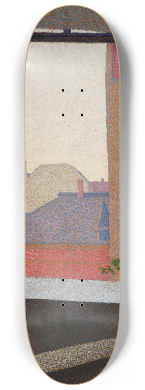 Arthur Segal - View from the Window 8.25 inch art skate deck