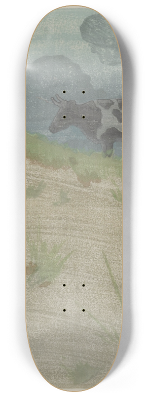 Arthur Wesley Dow - Among the Sandhills 8.25 inch art skate deck