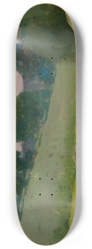 Arthur Wesley Dow - Haystacks 8.25 inch art skate deck