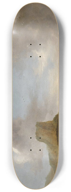 Artus del Monte - An Italianate Harbour 8.25 inch art skate deck