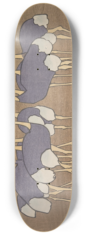 Asai Ch - Mokugo zuansh Pl.21 8.25 inch art skate deck
