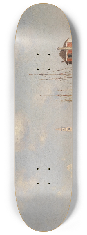 Ascan Lutteroth - Mazzorbo Bei Venedig 8.25 inch art skate deck