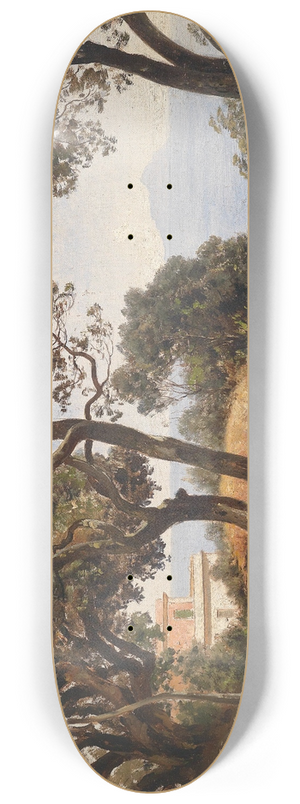 Ascan Lutteroth - Sdliche Ansicht 8.25 inch art skate deck