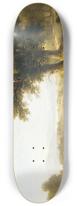 Asher Brown Durand - River Scene 8.25 inch art skate deck